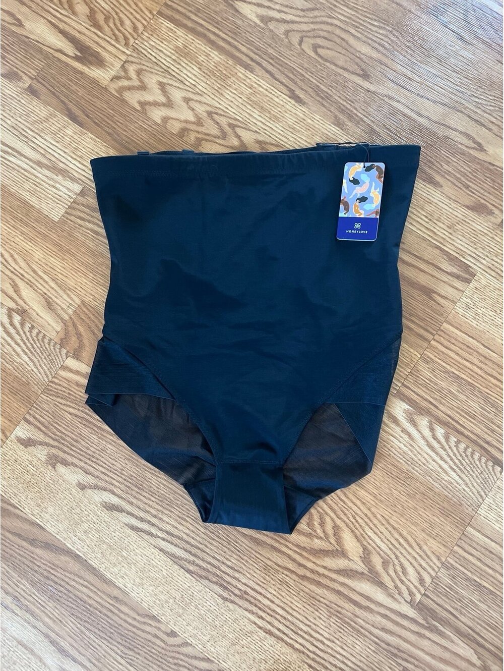 Honeylove Super power Brief Shapewear Black 2X NWT
